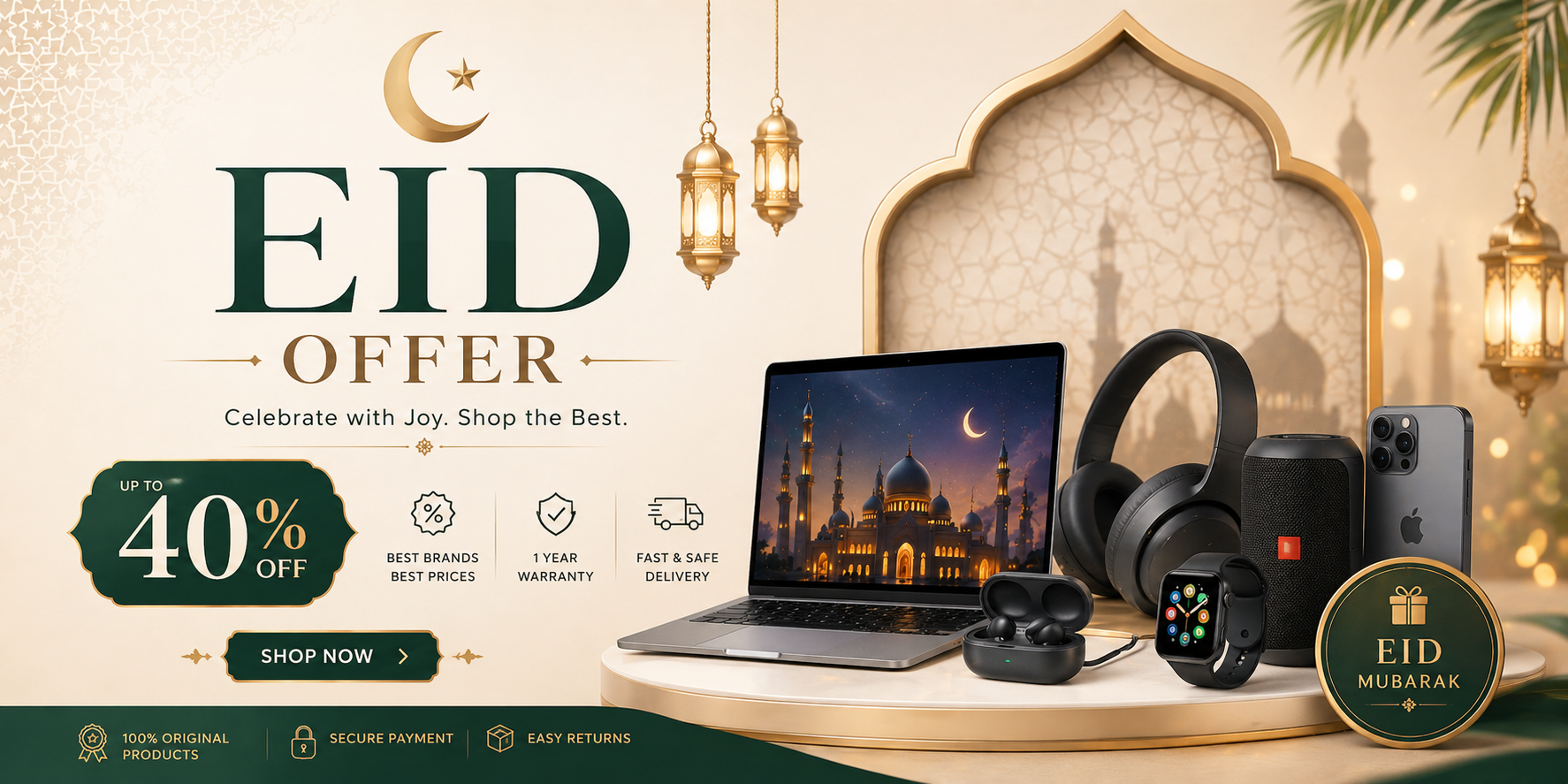 Eid Sale Banner